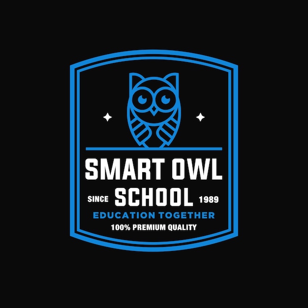  Owl vector logo illustration