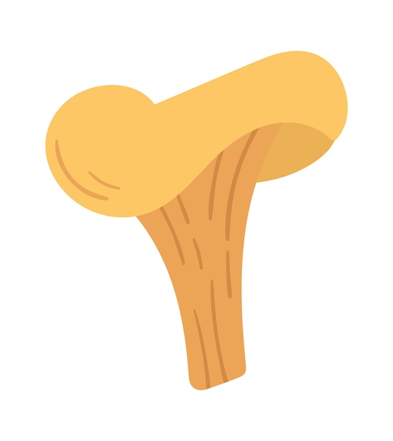 Oyster mushroom icon Vector illustration