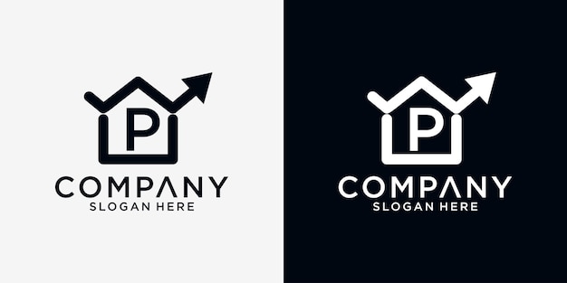 P Home finance logo design