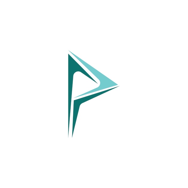 P letter logo