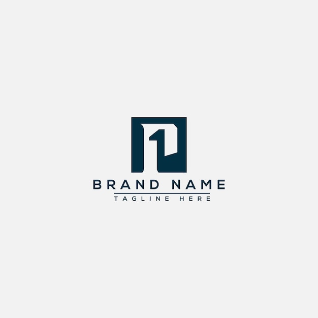 P Logo Design Template Vector Graphic Branding Element.