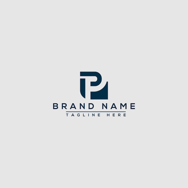 P Logo Design Template Vector Graphic Branding Element