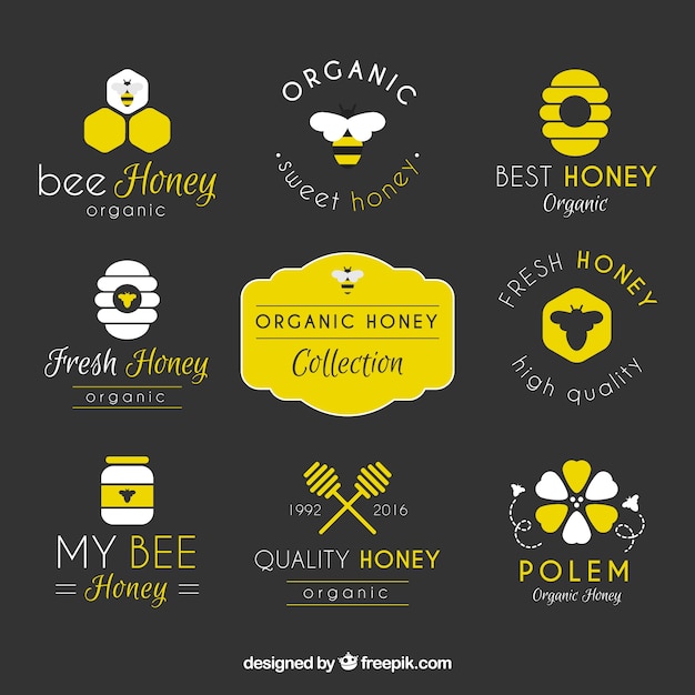 Pack of honey badges 