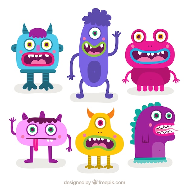 Pack of various monsters