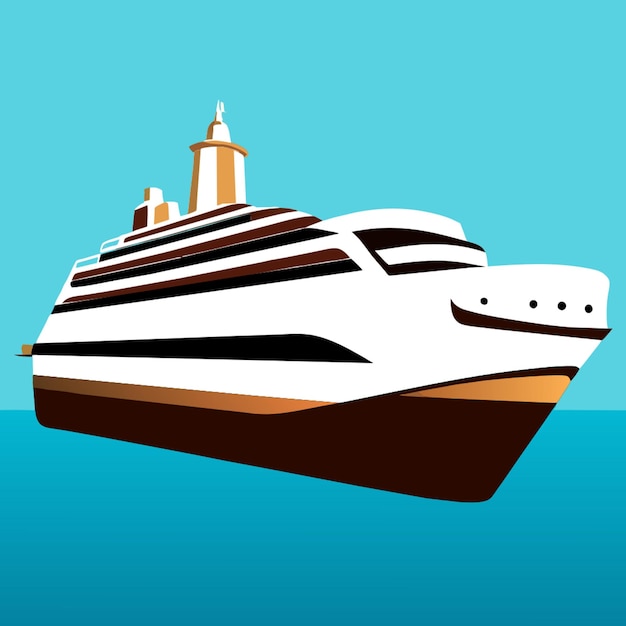 packaging praline for a cruise vector illustration flat 2