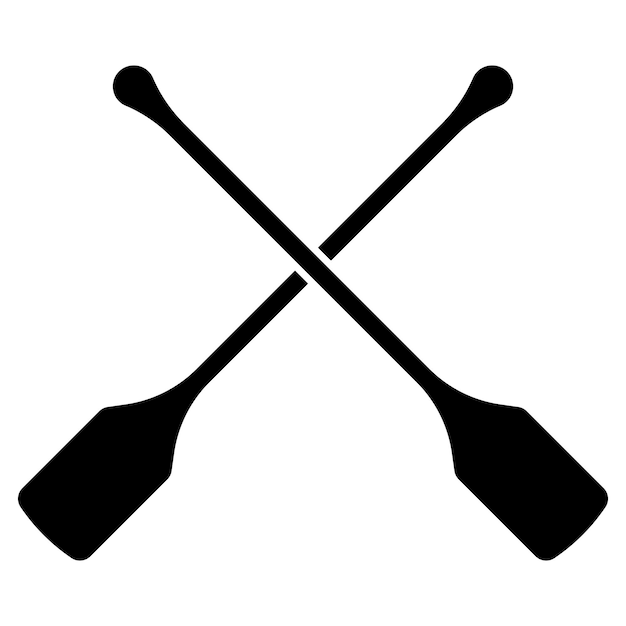 Paddle icon vector