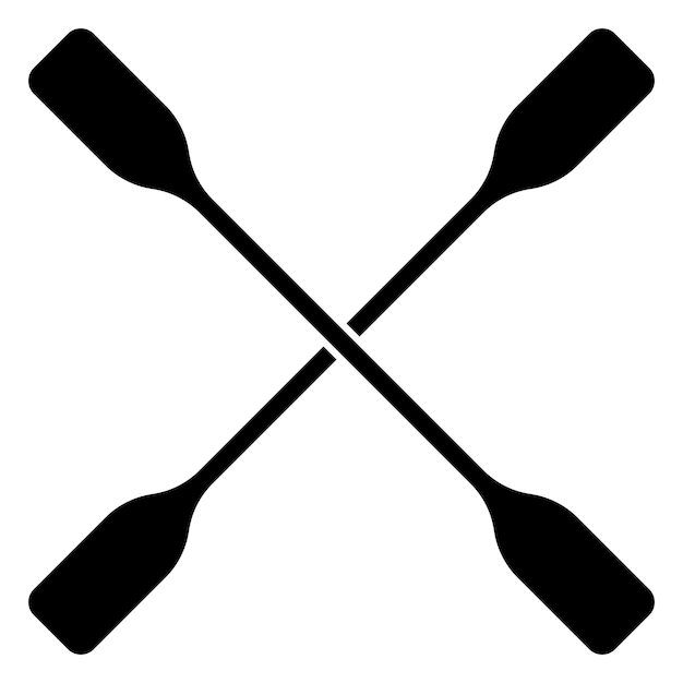 Paddle icon vector