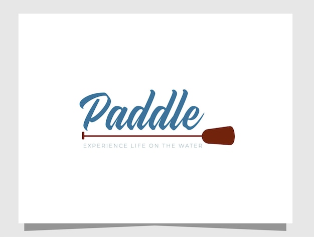 Paddle Logo Design