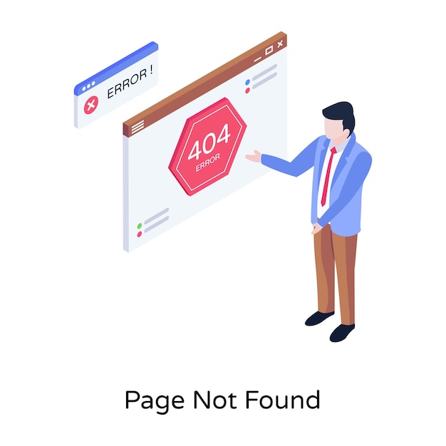 Vector page not found