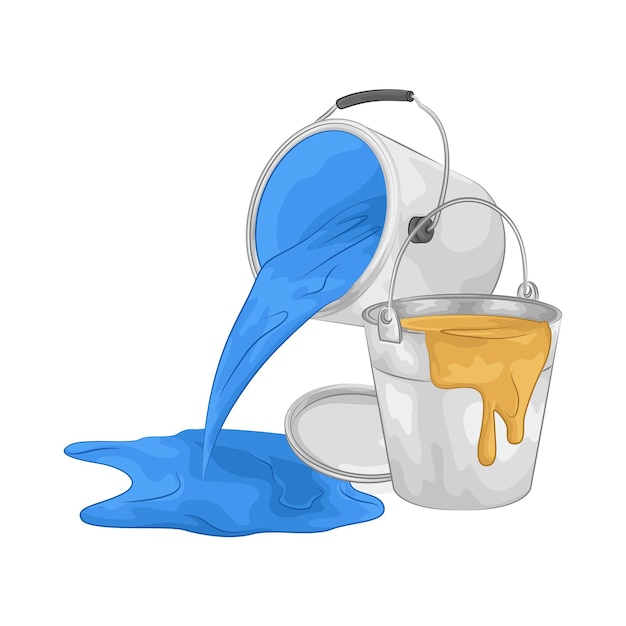 Vector paint bucket