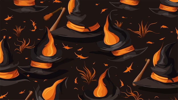 Vector a painting of a fire in flames