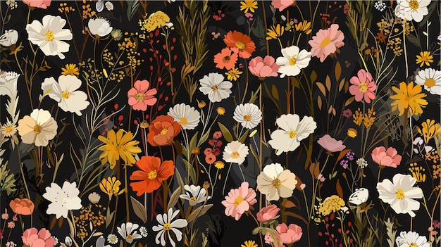 a painting of flowers by painting artist