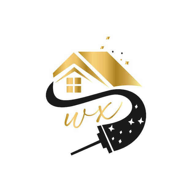 Painting logo Vector Design Concept for home decoration building and staining House painting ser