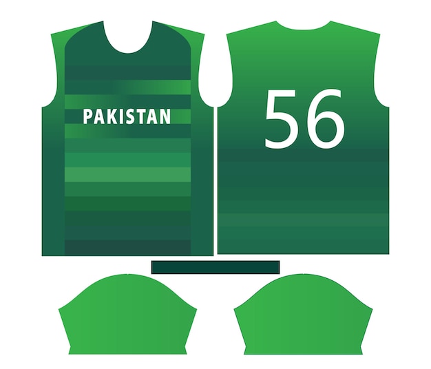 Pakistan cricket team sports kid design or Pakistan cricket jersey design