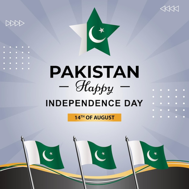 Pakistan Poster banner for Independence Day