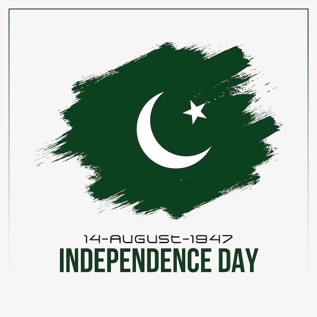 Pakistan Vector Flag. Pakistan Flag for Independence Day. Grunge Pakistan Flag. Pakistan Flag