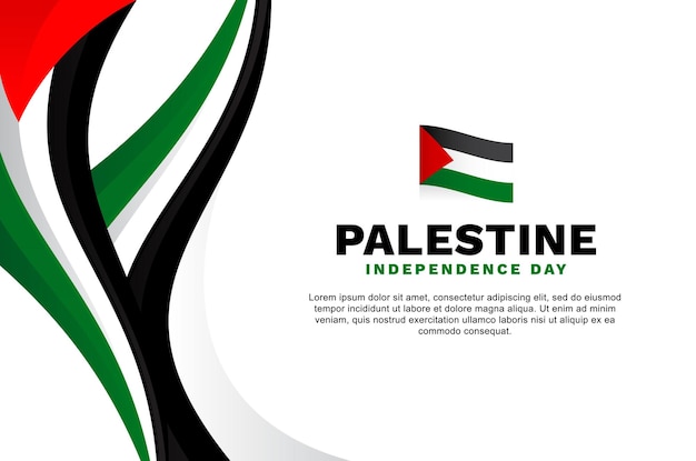 Palestine Independence Day Background Event