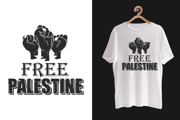 Vector palestine will be free you will never walk alone save gaza save palestine vector background pos