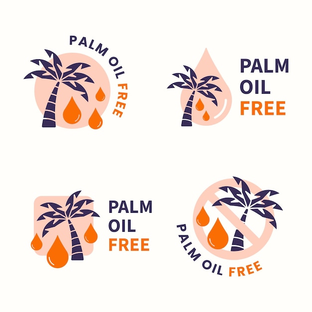 Palm oil sign collection