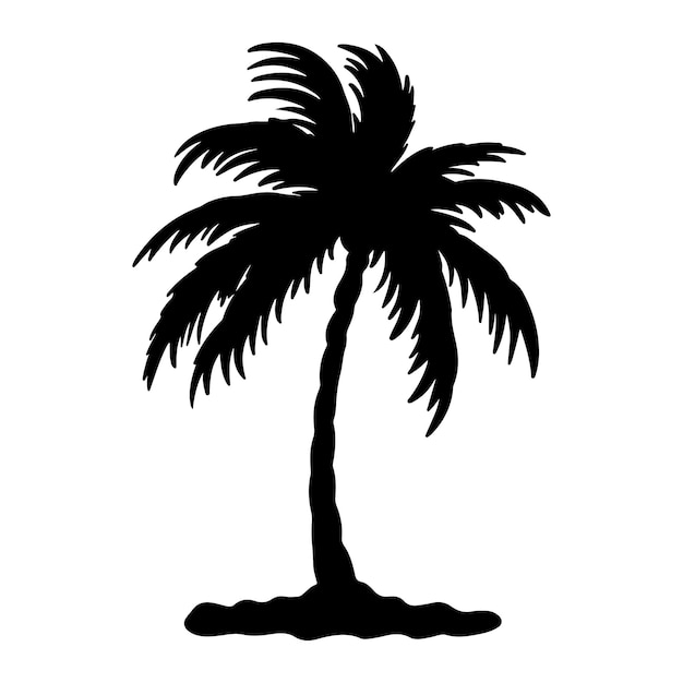 palm tree silhouette