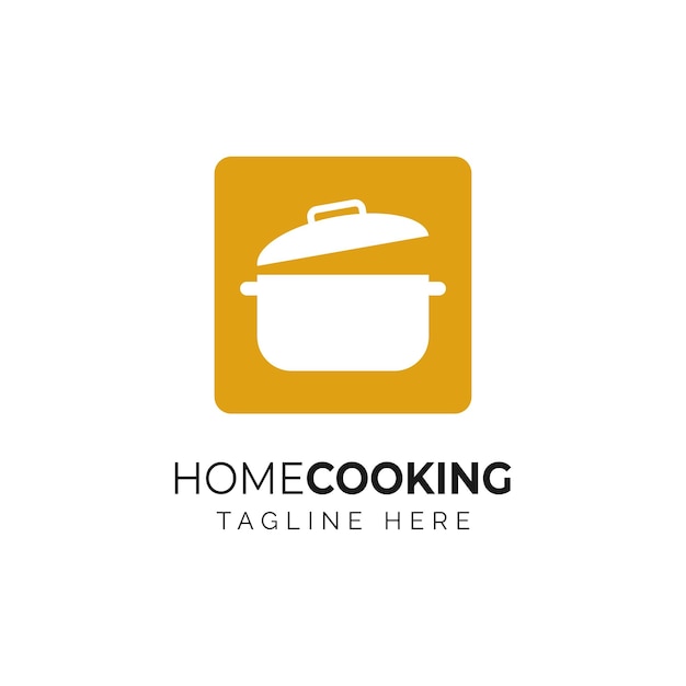 Pan Cooking Culinary Catering Restaurant Logo Design Vector Inspiration