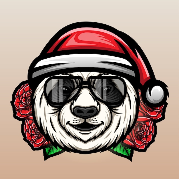 Panda christmas