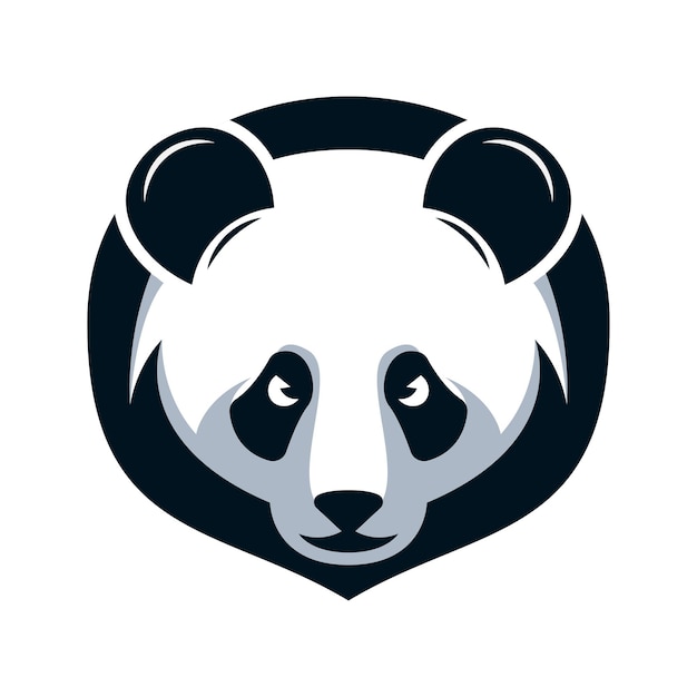 Panda Mascot Logo Concept Vector Illustration Cartoon Suitable For Logo Wallpaper Banner Background Card Book Illustration TShirt Design Sticker Cover etc