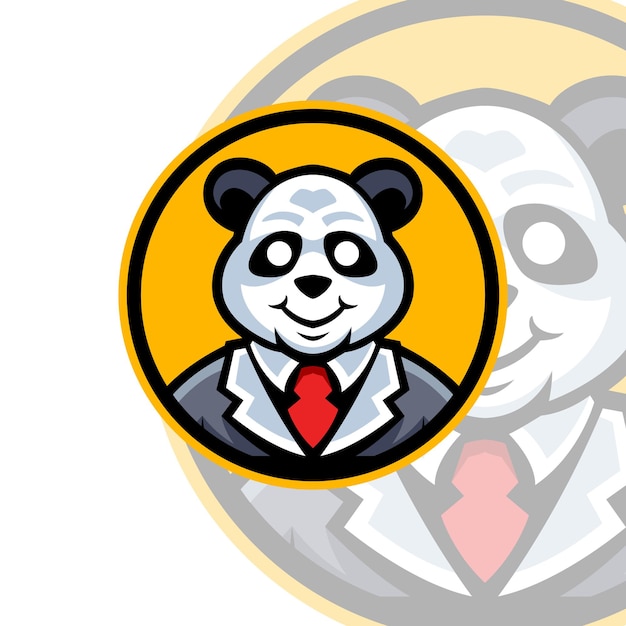 Panda Mascot Logo Templates