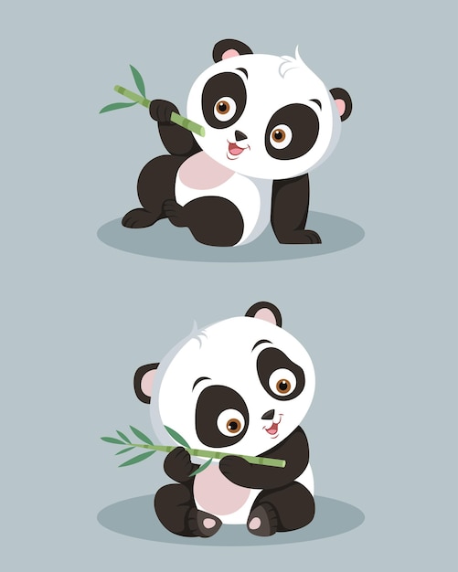 Panda vector Design