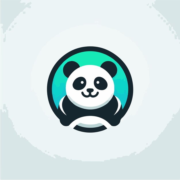 Vector panda vector logo image