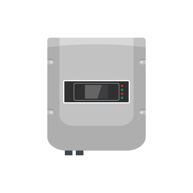 Panel equipment icon Flat illustration of panel equipment vector icon for web