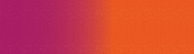 Panorama Pink and Orange Technology Background,Hi-tech Digital and sound wave Concept design,Free Space For text in put,Vector illustration.