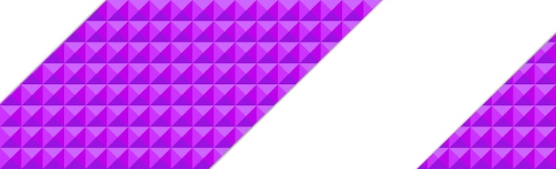 Panoramic purple web background template of many identical squares with space for text Vector