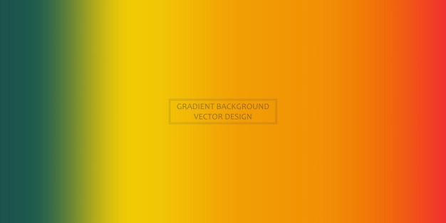 Panoramic web template multicolor gradient background stylish design element Vector