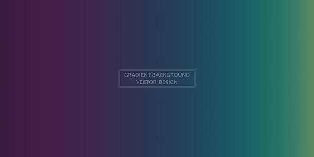 Panoramic web template multicolor gradient background stylish design element Vector