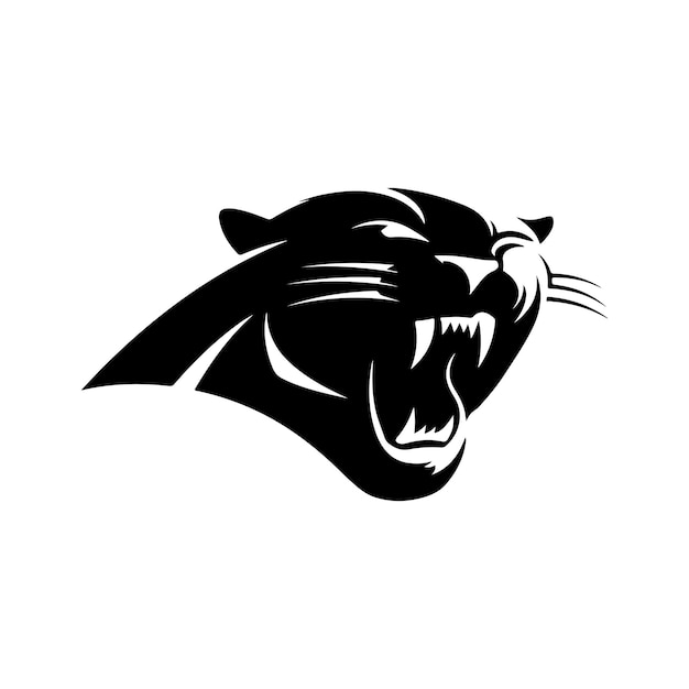 panther modern logo design style