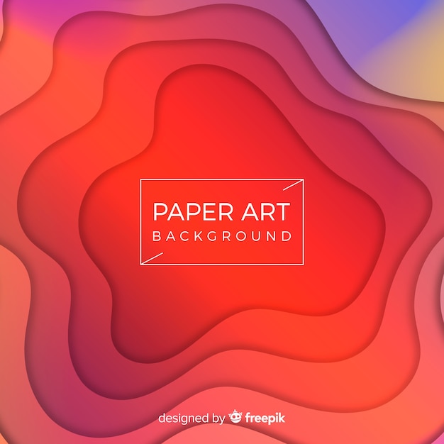 Paper art background