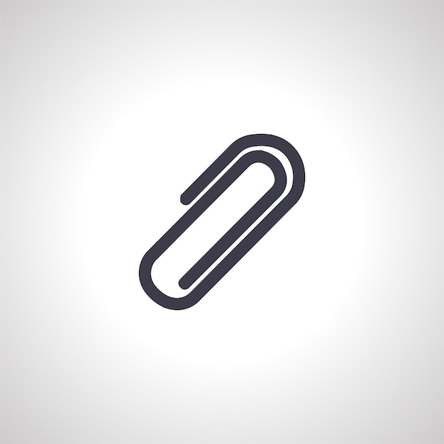 Paper clip icon paper clip icon