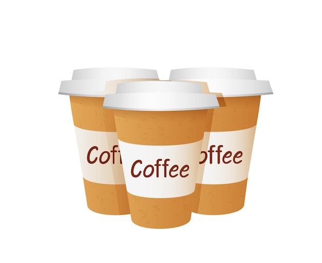 Paper coffee cups