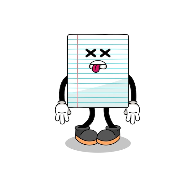 Paper mascot illustration is dead