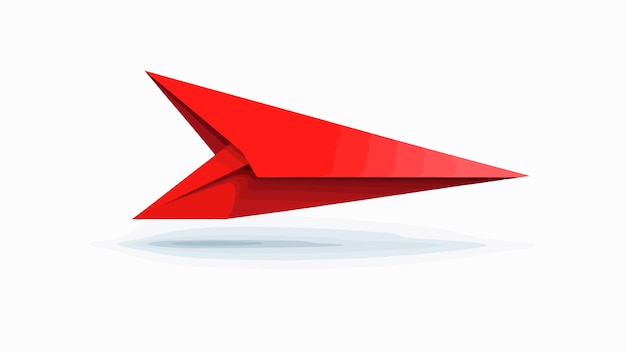 Paper Plane Creativity Icon Isolated and Flat Image