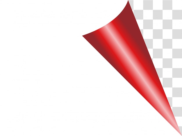 paper red ribbon background.