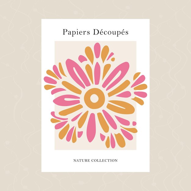 Papiers Decoupes Botanical Cut Outs Paper Nature Printable Art Poster