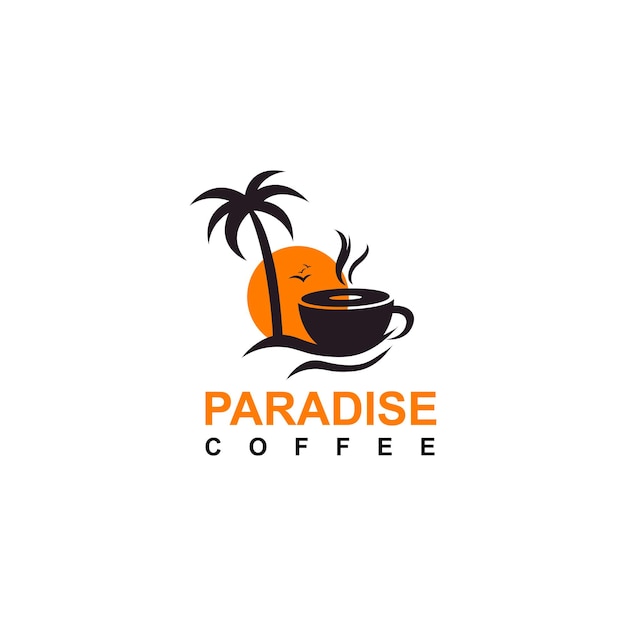 paradise coffee logo