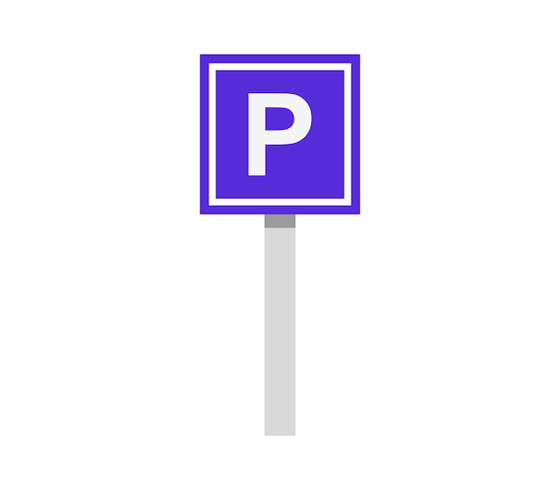 Parking sign