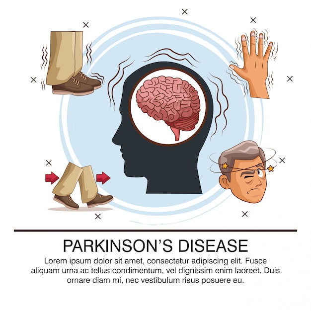 Parkinsons disease infographic