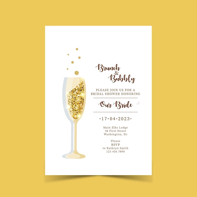 Vector party invitation poster ladies night womens day party ladies night flyer or banner design vector