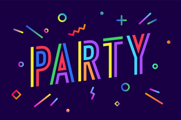 Party. poster  design