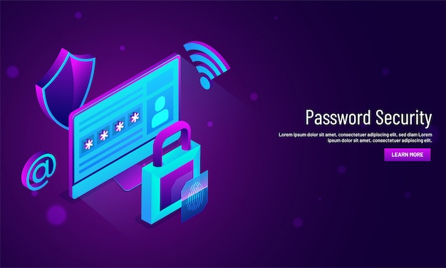 Password Security concept