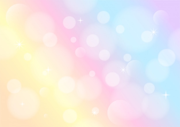 pastel bokeh effect background.